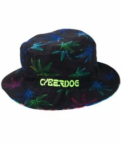 Fun Place Double Sided Hat - Bucket Hat Leaf