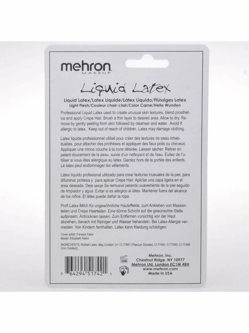 Fun Place Latex - Clear W/Brush - 1oz 4 Fun Place Latex - Clear W/Brush - 1oz