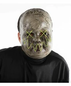 Fun Place Precious Adult Mask W/EL Wire Masks