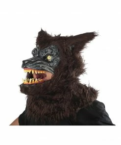 Fun Place Werewolf Mask W/Moving Mouth Animals