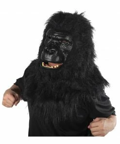 Fun Place Animals Gorilla Mask W/Moving Mouth