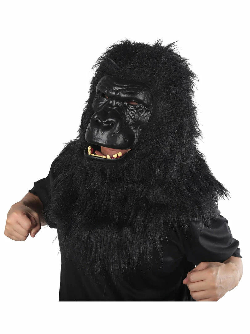 Fun Place Animals Gorilla Mask W/Moving Mouth 4 Fun Place Animals Gorilla Mask W/Moving Mouth