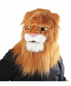 Fun Place Lion Mask With Moving Mouth Animals