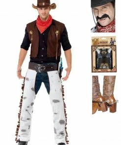 Fun Place Cowboy Complete Costume Bundle Bundles