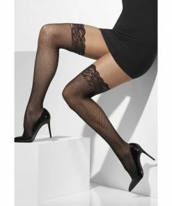 Fun Place Fishnet Hold-Ups