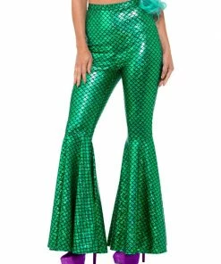 Fun Place Mermaid Flared Trousers