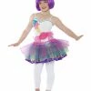 Fun Place Costumes & Characters Mini Candy Girl Costume, White