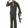 Fun Place Costumes & Characters Gold Pinstripe Gangster Costume 1 Fun Place Costumes & Characters Gold Pinstripe Gangster Costume