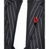 Fun Place White Gangster Tie On Elastic Decades & Eras 1 Fun Place White Gangster Tie On Elastic Decades & Eras
