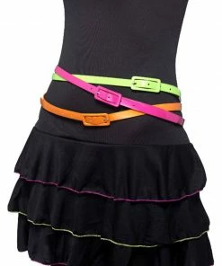 Fun Place Decades & Eras Neon Belts, Neon