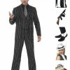 Fun Place Vintage Gangster Boss Complete Costume Bundle