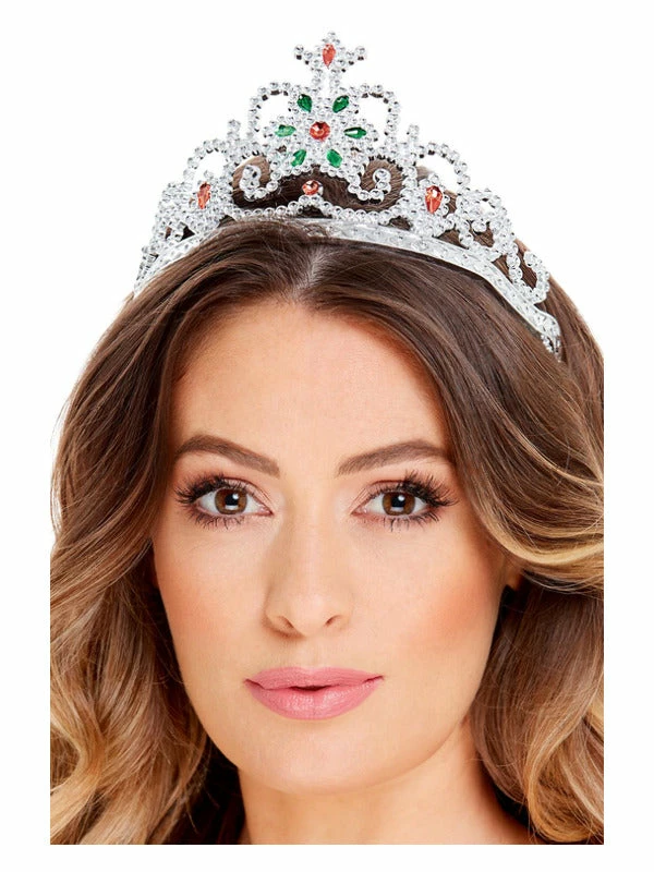 Fun Place Flower Jewelled Tiara 3 Fun Place Flower Jewelled Tiara