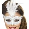 Fun Place Venetian Glitter Eyemask Adult Fancy Dress