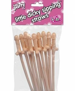 Fun Place Gifts, Jokes & Party Wear Dicky Sipping Straws
