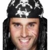 Fun Place Pirate Bandana, Skull And Crossbones Design Cosplay