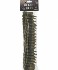 Fun Place Accessories Bullet Belt, Gold