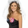 Fun Place Cosplay Hen Night Veil On Headband 2 Fun Place Cosplay Hen Night Veil On Headband