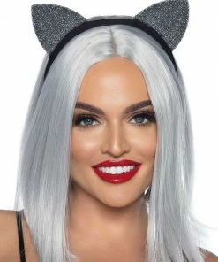 Fun Place Cosplay Glitter Cat Ear Headband