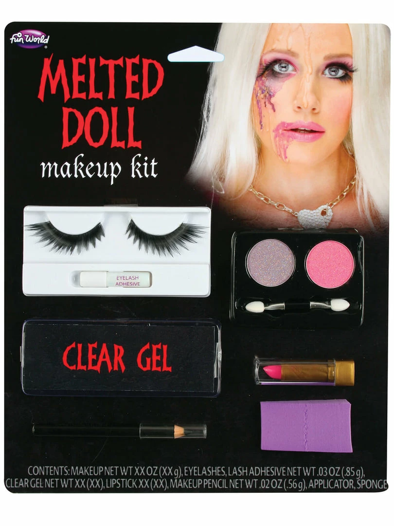Fun Place Melted Doll Face Make-up Kit 3 Fun Place Melted Doll Face Make-up Kit
