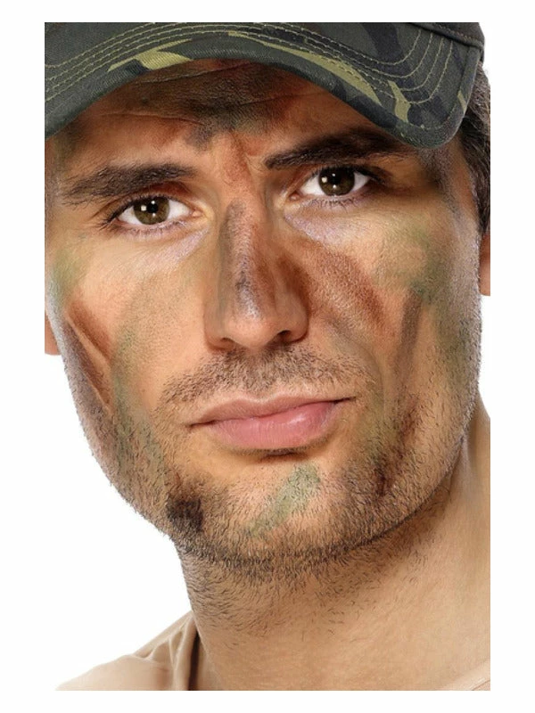 Fun Place Army Camouflage Kit Face Paints Cosplay 3 Fun Place Army Camouflage Kit Face Paints Cosplay