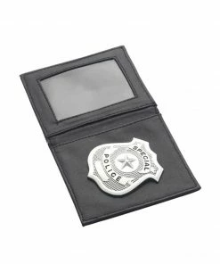 Fun Place Police Badge, Silver