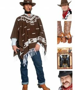 Fun Place Authentic Western Wandering Gunman Complete Costume Bundle Bundles