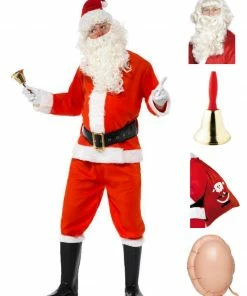 Fun Place Deluxe Santa Complete Costume Bundle