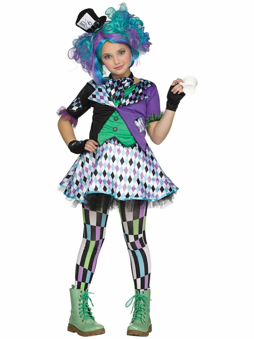 Fun Place Mad Hatter Child Costume World Book Day 3 Fun Place Mad Hatter Child Costume World Book Day