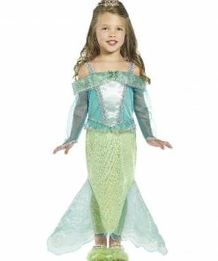Fun Place Mermaid Princess Costume, Green
