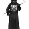 Fun Place Glow Chest Reaper Child Costume