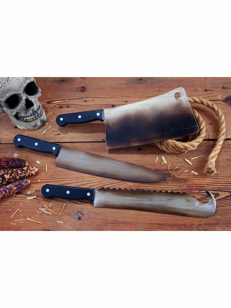 Fun Place Rusty Butcher Knives 3 Asst (31 Cm) Accessories 3 Fun Place Rusty Butcher Knives 3 Asst (31 Cm) Accessories