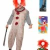 Fun Place Vintage Clown Complete Costume Bundle