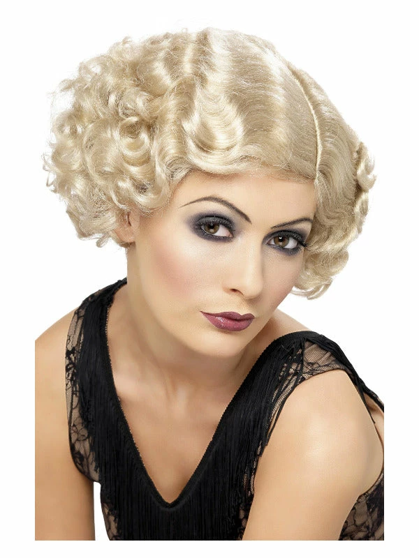 Fun Place 20s Flirty Flapper Wig Cosplay 4 Fun Place 20s Flirty Flapper Wig Cosplay