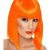 Fun Place Glam Wig, Neon Orange Cosplay 1 Fun Place Glam Wig, Neon Orange Cosplay