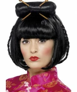 Fun Place Oriental Lady Wig Around The World