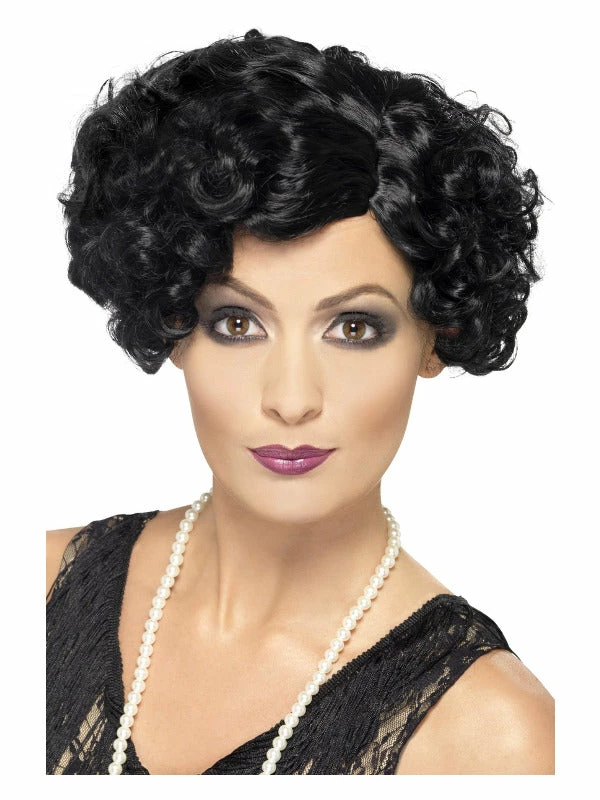 Fun Place 20s Flirty Flapper Wig Cosplay 3 Fun Place 20s Flirty Flapper Wig Cosplay