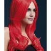 Fun Place Fever Khloe Wig, Neon Red Cosplay