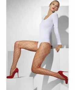 Fun Place Cosplay Diamond Net Tights