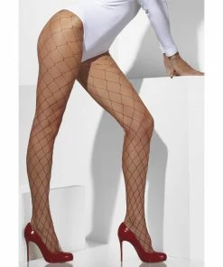 Fun Place Cosplay Diamond Net Tights