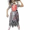Fun Place Zombie Bride Costume, Grey Costumes & Characters