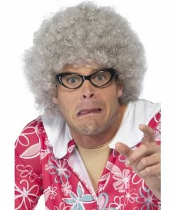Fun Place Cosplay Granny Perm Wig