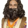 Fun Place Shop By Theme Hippie/Jesus Wig & Beard Set 2 Fun Place Shop By Theme Hippie/Jesus Wig & Beard Set