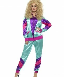 Fun Place 80's Height Of Fashion Ladies Shell Suit