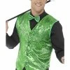 Fun Place St Patrick's Day Sequin Waistcoat
