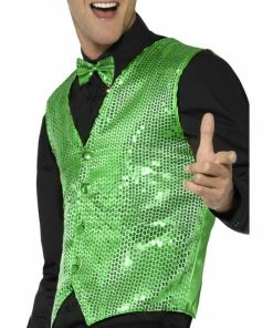 Fun Place St Patrick's Day Sequin Waistcoat