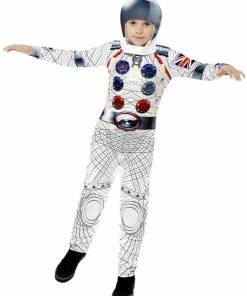 Fun Place Costumes & Characters Deluxe Spaceman Costume, White