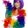 Fun Place Festivals Feather Boa, 80g, Rainbow 2 Fun Place Festivals Feather Boa, 80g, Rainbow