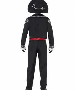 Fun Place Deluxe Day Of The Dead Senor Bones Costume