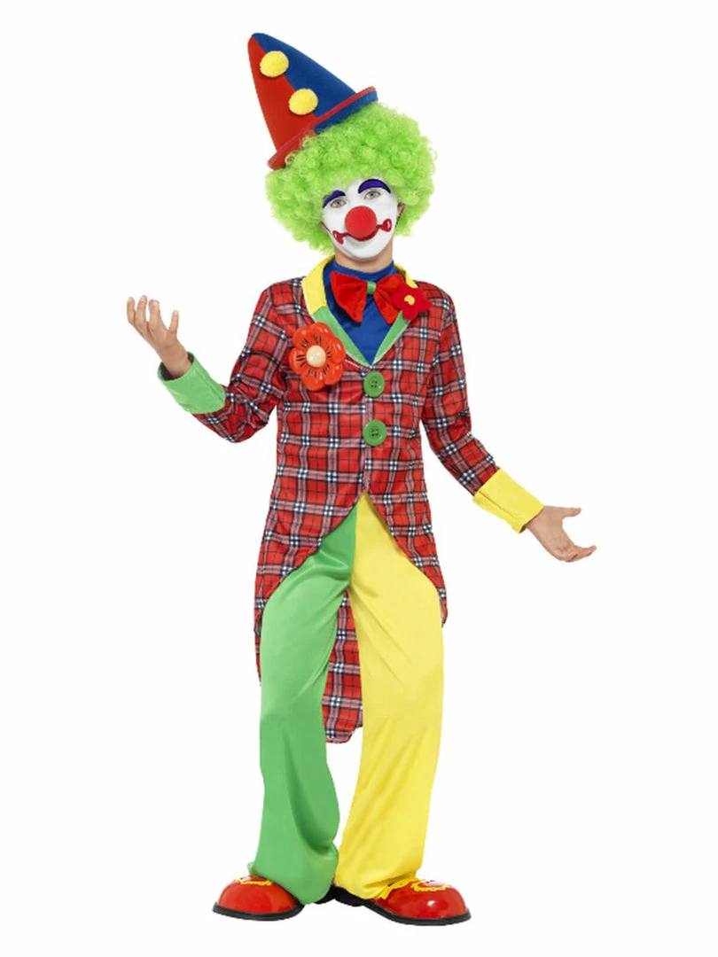 Fun Place Costumes & Characters Clown Costume, Red 3 Fun Place Costumes & Characters Clown Costume, Red