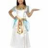 Fun Place Costumes & Characters Deluxe Cleopatra Girl Costume, White 1 Fun Place Costumes & Characters Deluxe Cleopatra Girl Costume, White